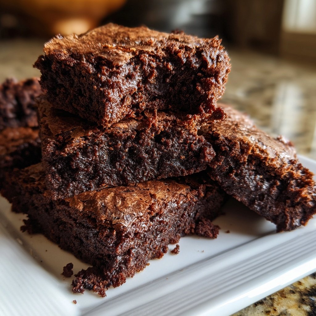 Cottage Cheese Mint Brownies
