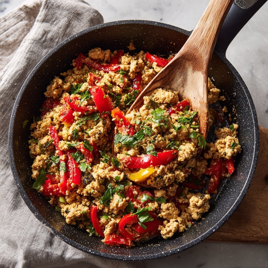 Turkey Cauliflower Rice Skillet