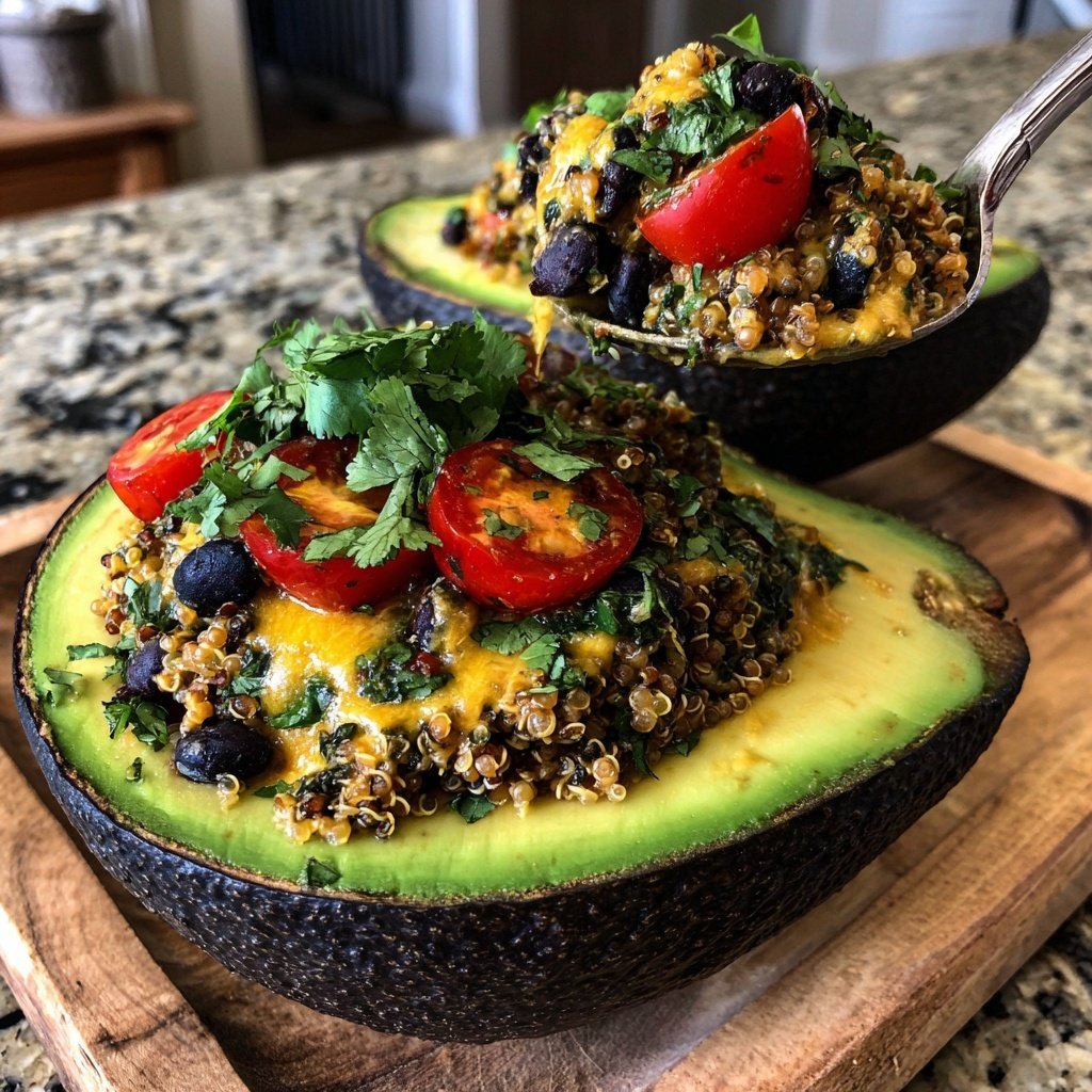 Stuffed Avocado with Quinoa