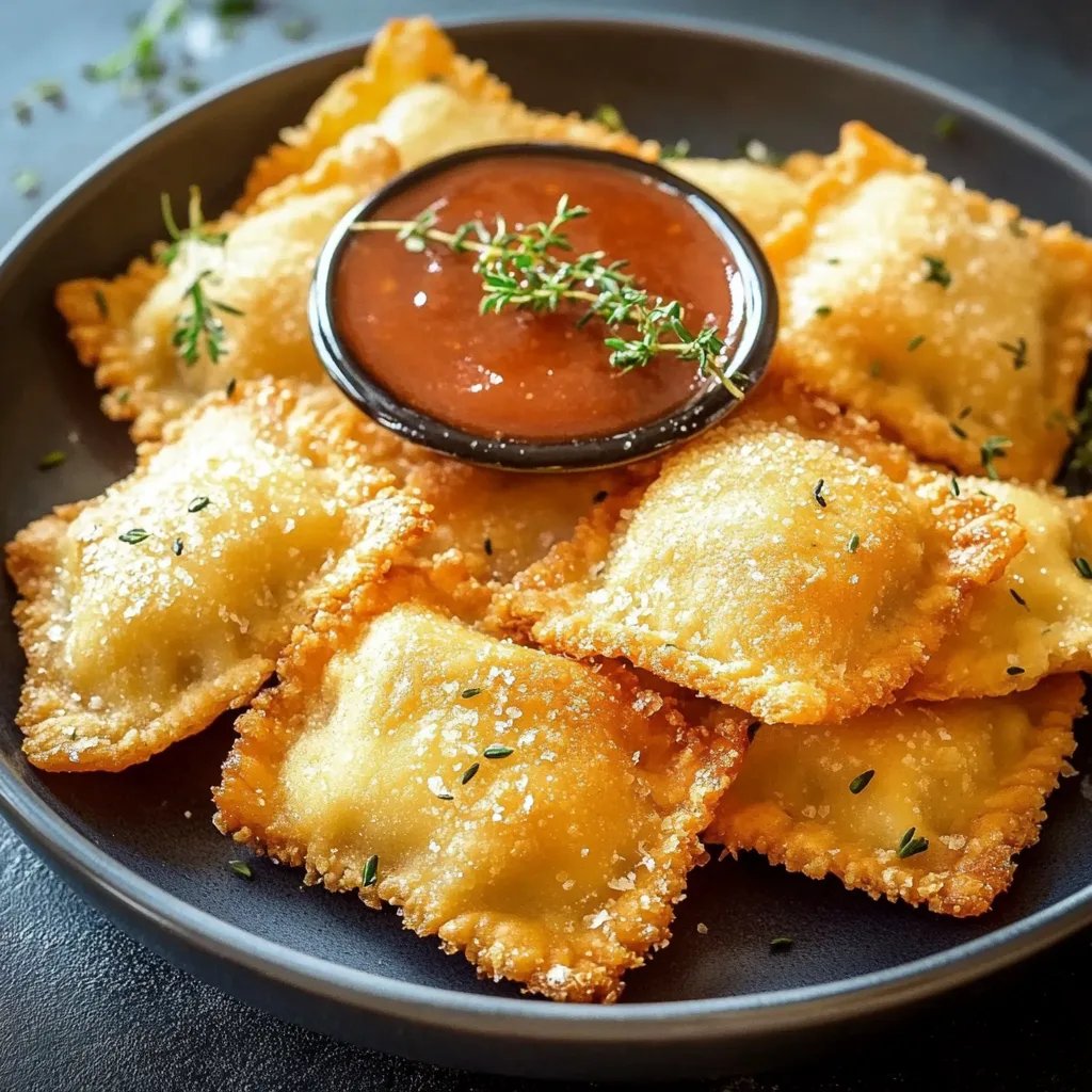 Crispy Ravioli Appetizer