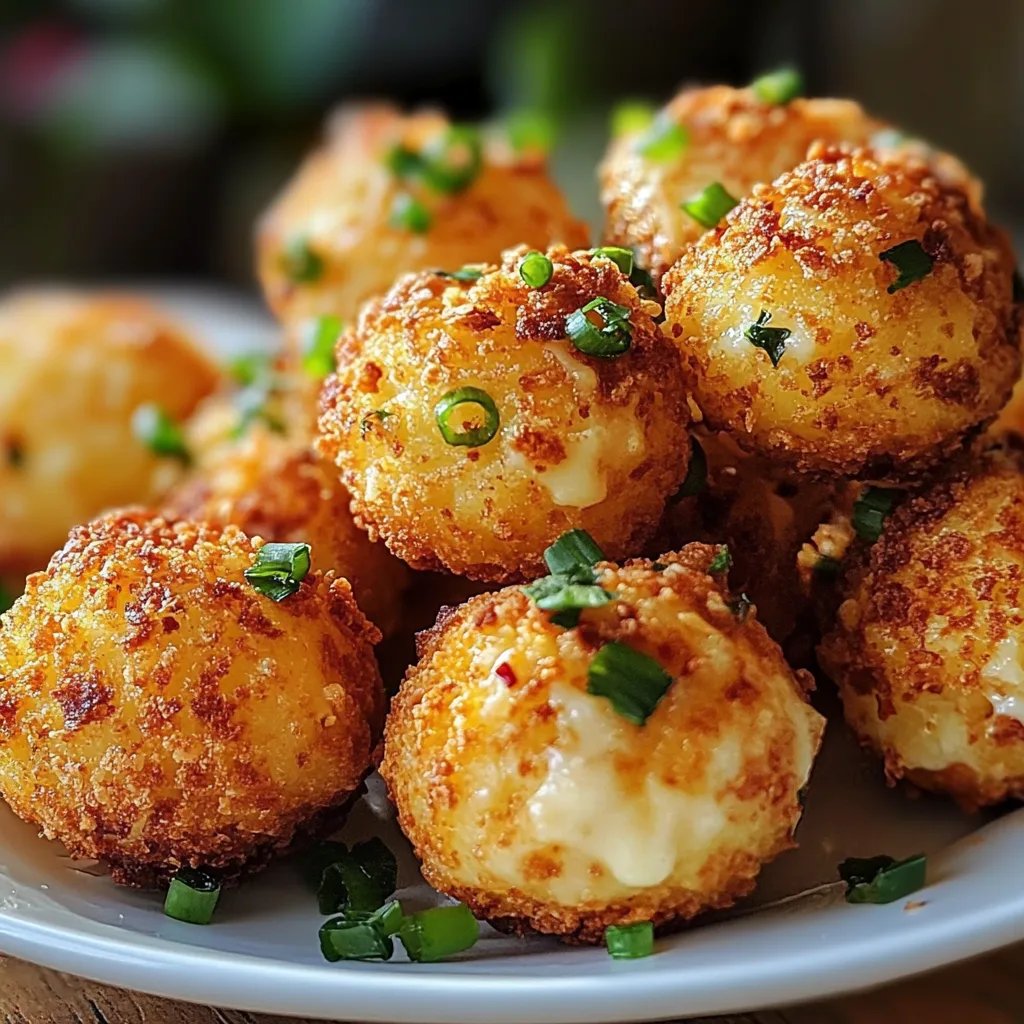 Crispy Cheese Jalapeno Balls
