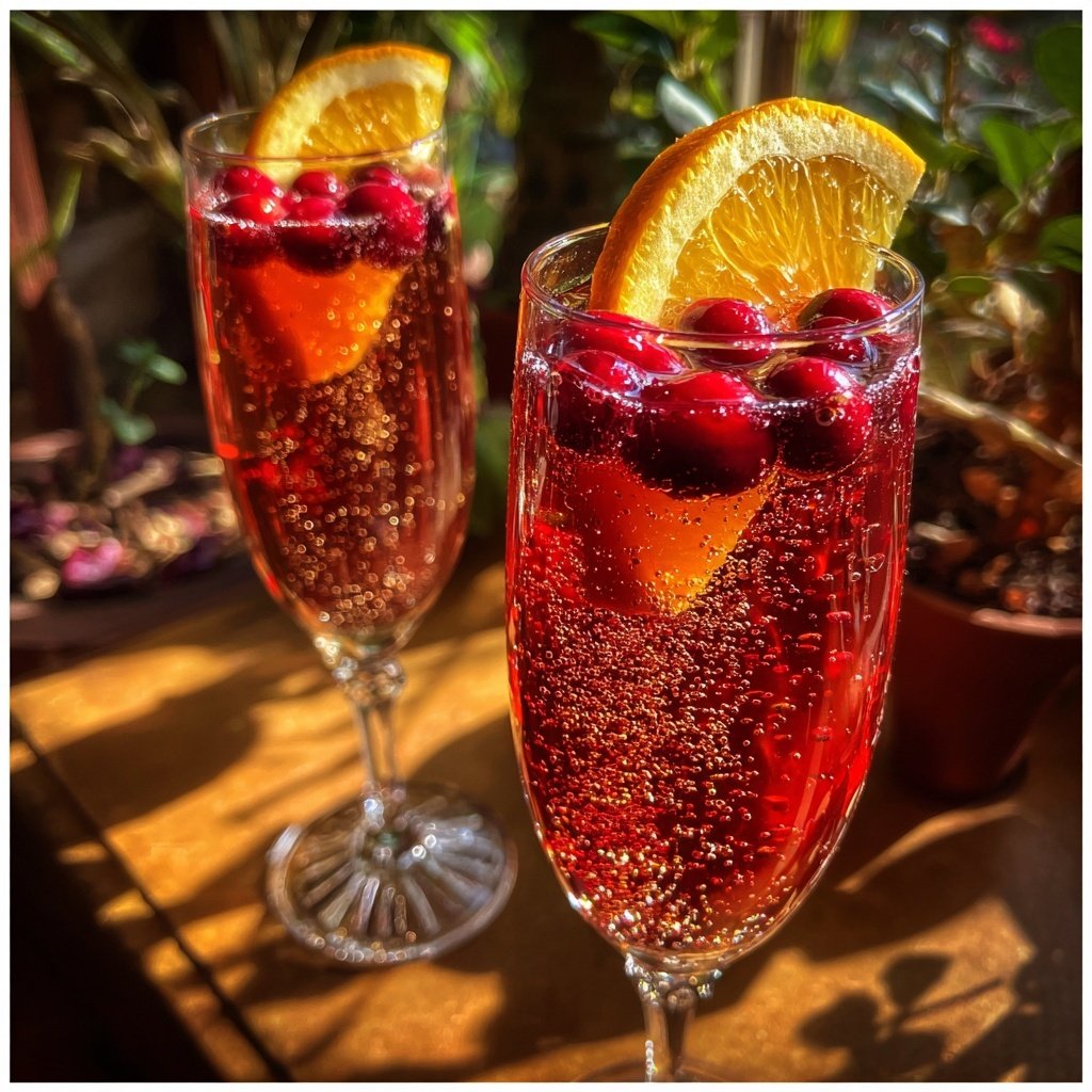 Cranberry Mimosa