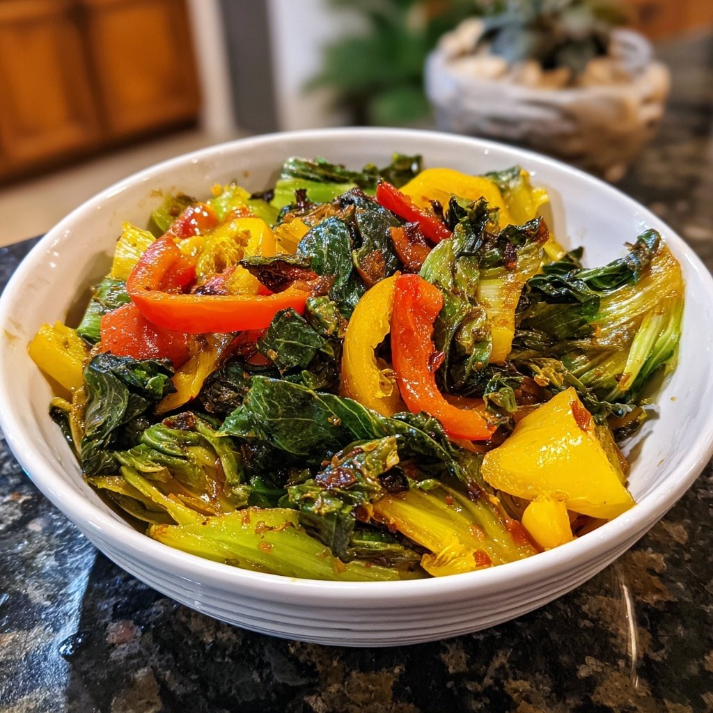 Bok Choy Stir Fry Vegetables