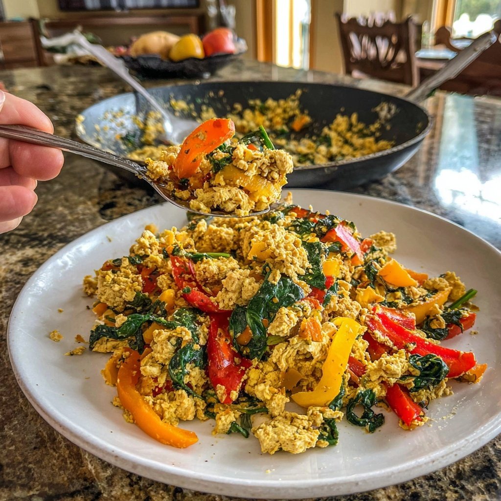 Tofu Veggie Scramble