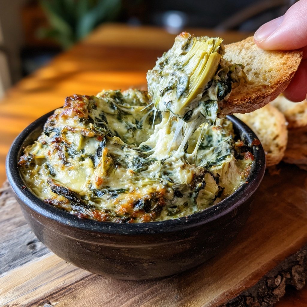 Spinach Artichoke Dip Creamy and Rich