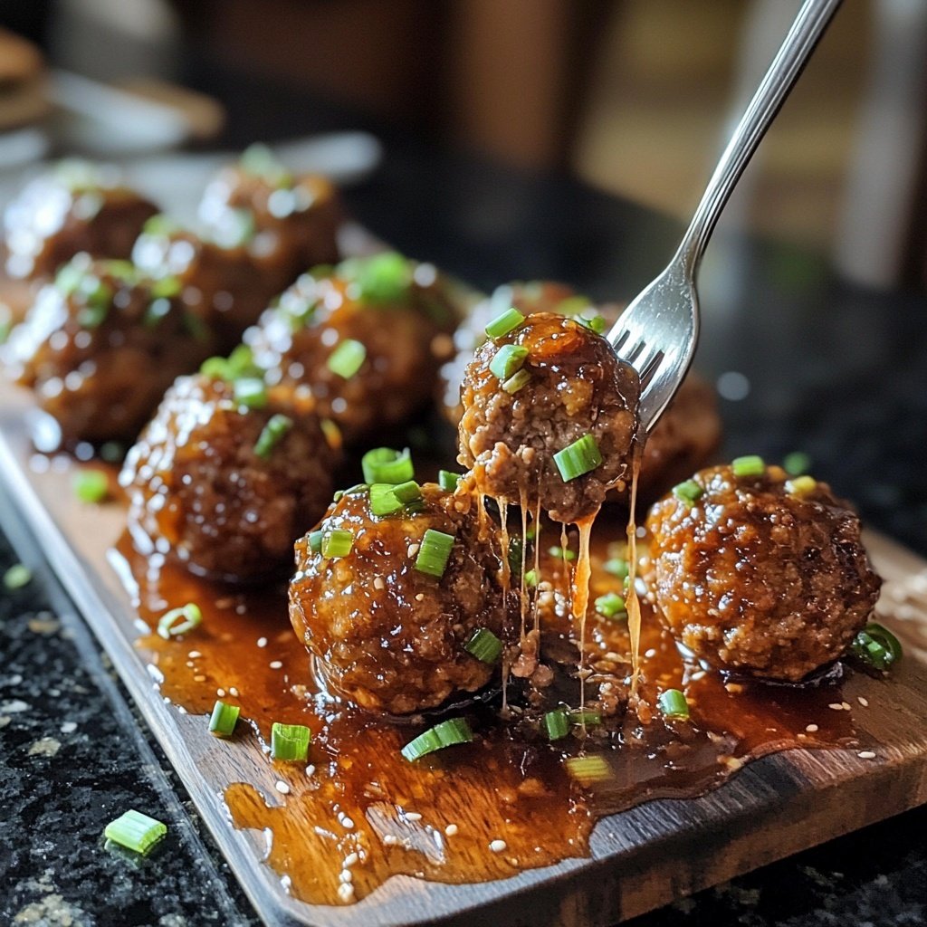 Mongolian Meatballs