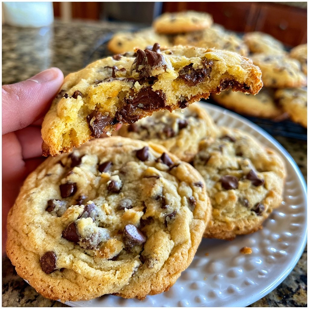 Banana Chocolate Chip Cookies