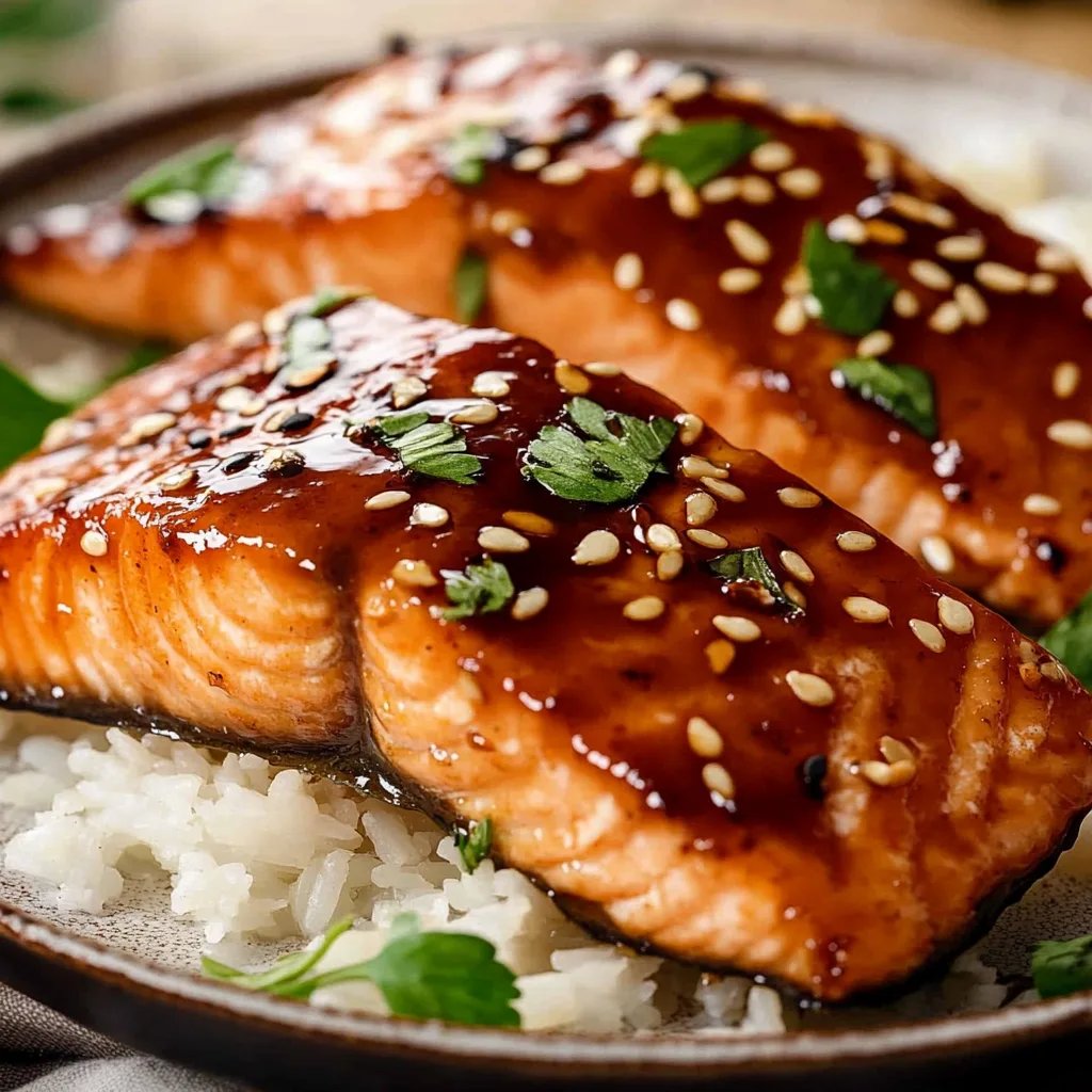Easy Oven Baked Teriyaki Salmon