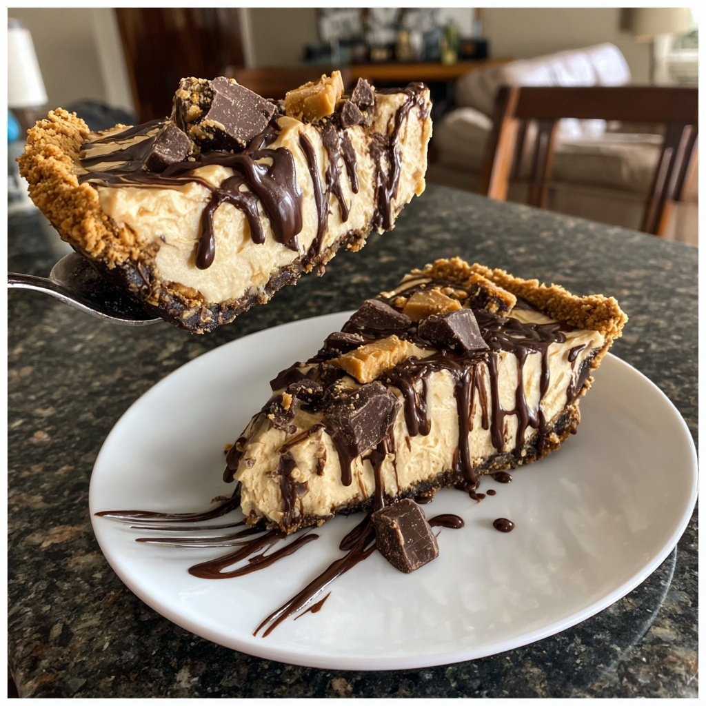 Decadent Reese's Peanut Butter Pie