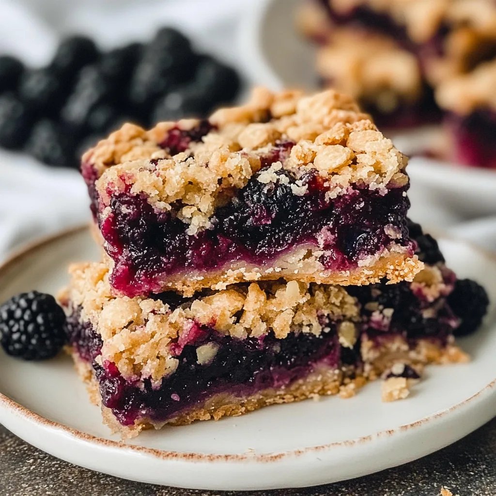 Vegan Berry Crumble Bars