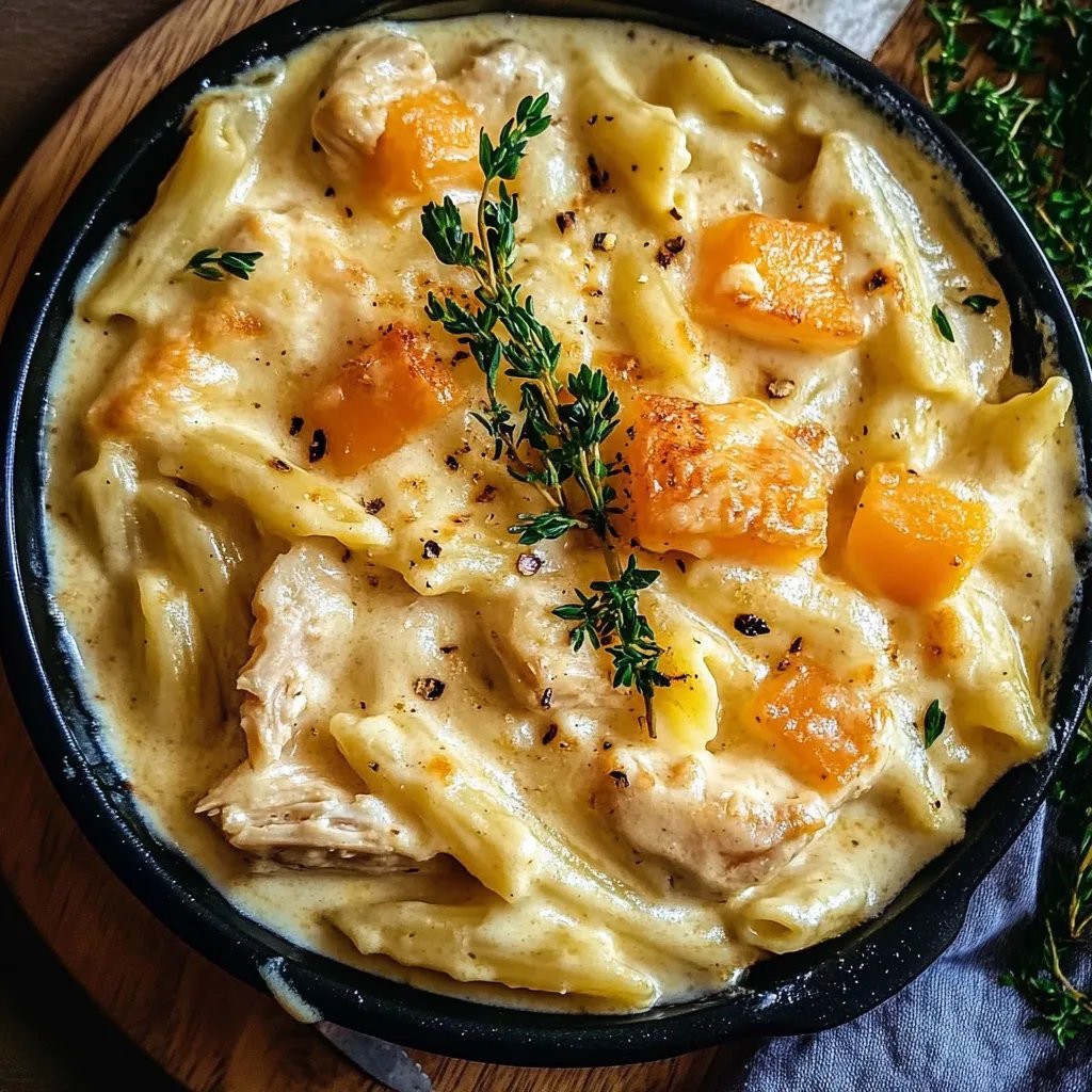 Creamy Chicken Pot Pie Pasta