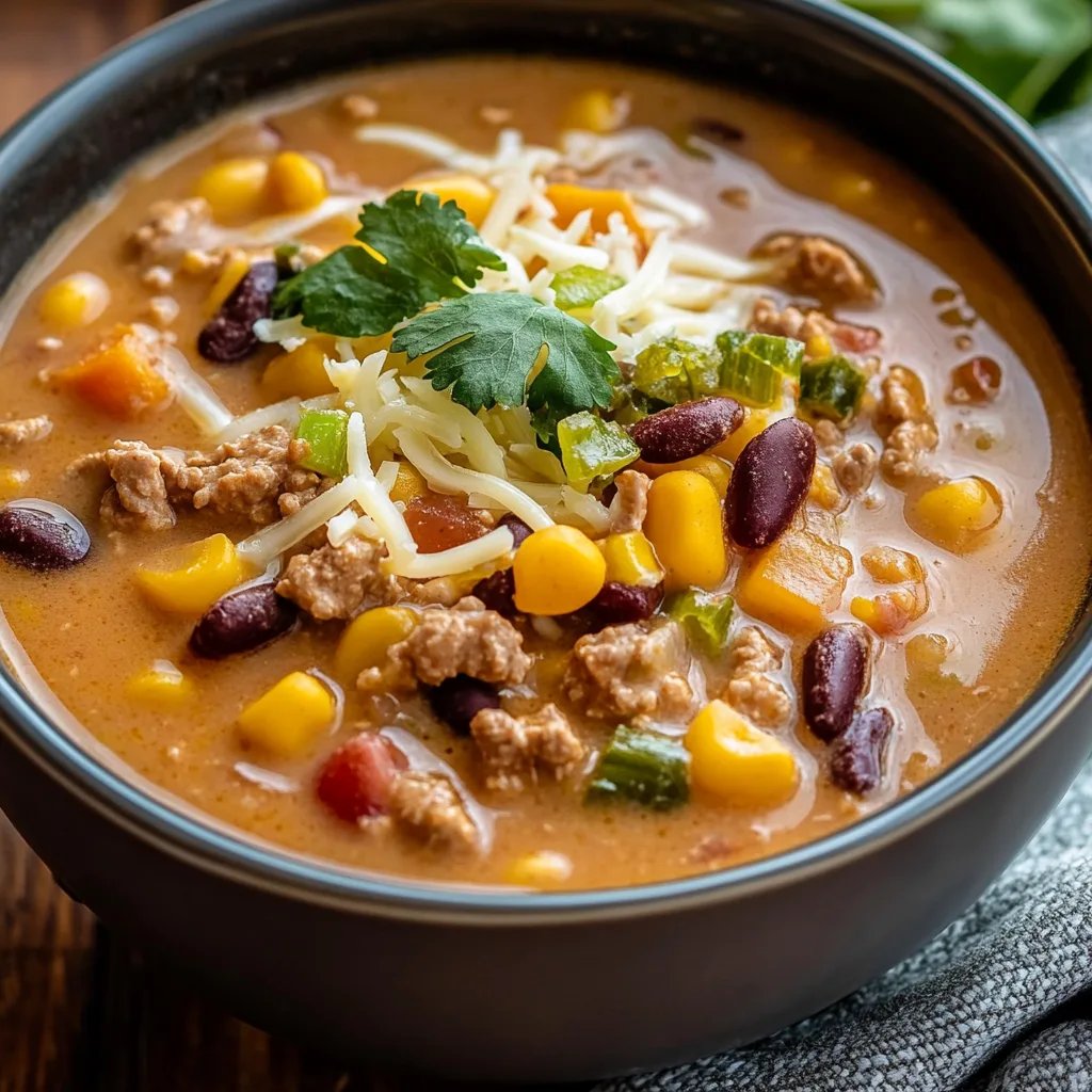 Creamy Taco Soup