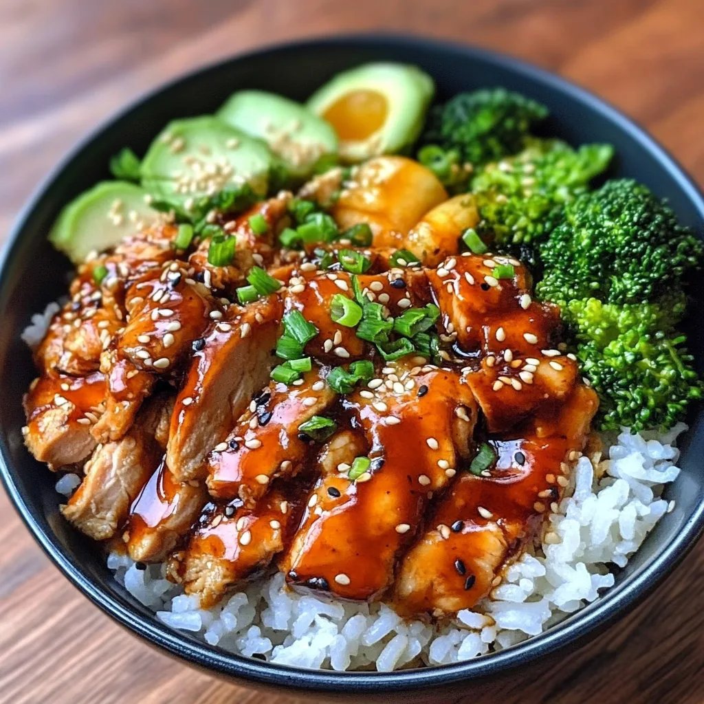The Best Teriyaki Chicken Rice Bowl