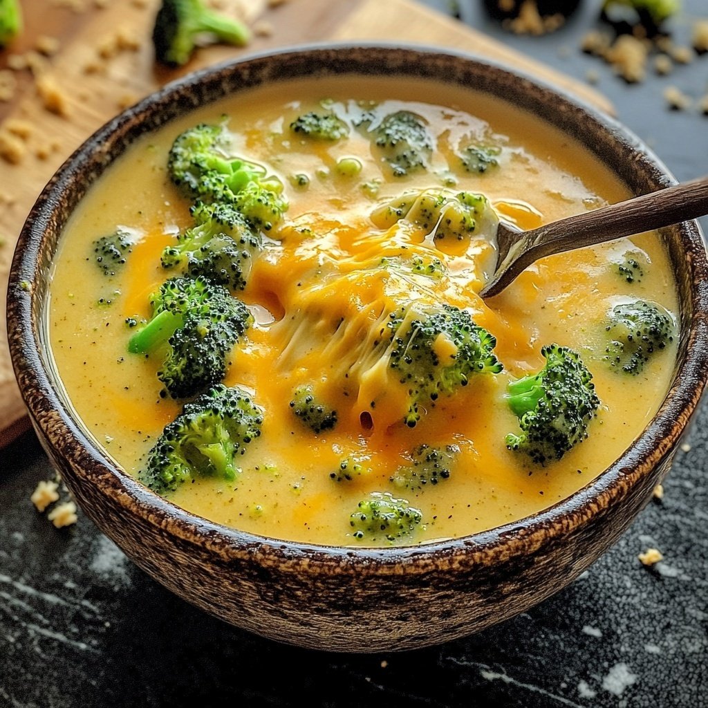 Comfort Broccoli Cheddar Soup​