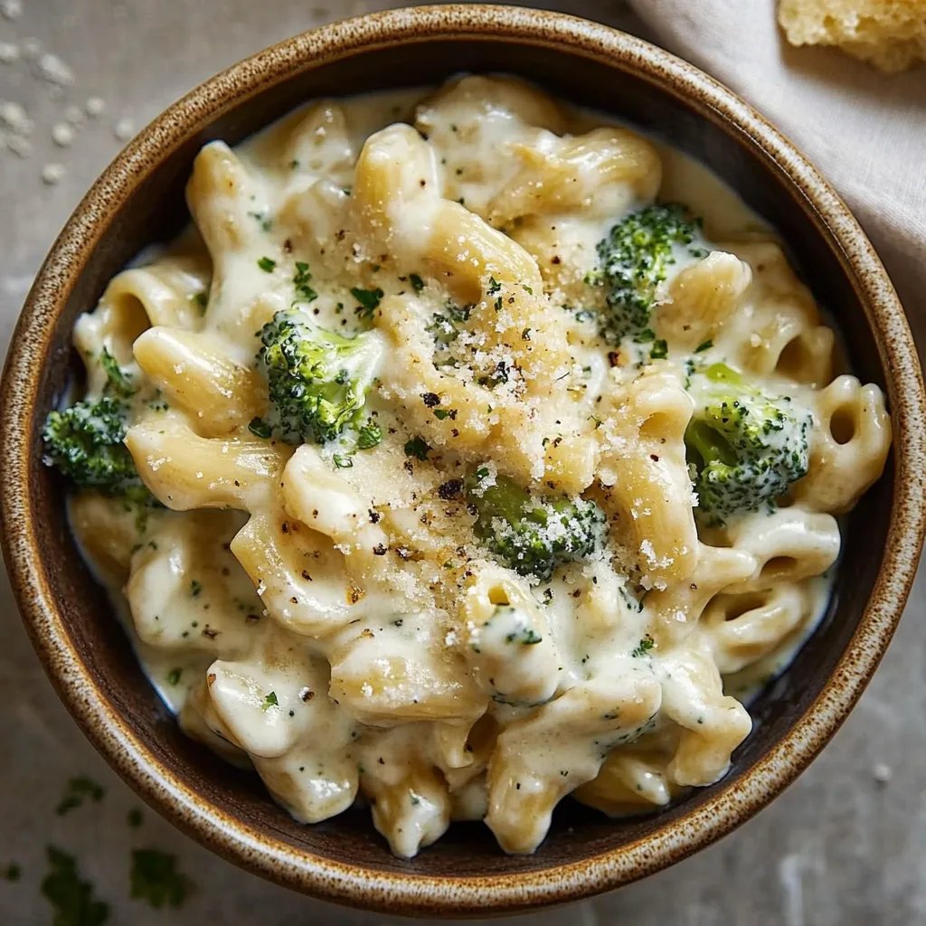 One-Pot Creamy Broccoli Pasta