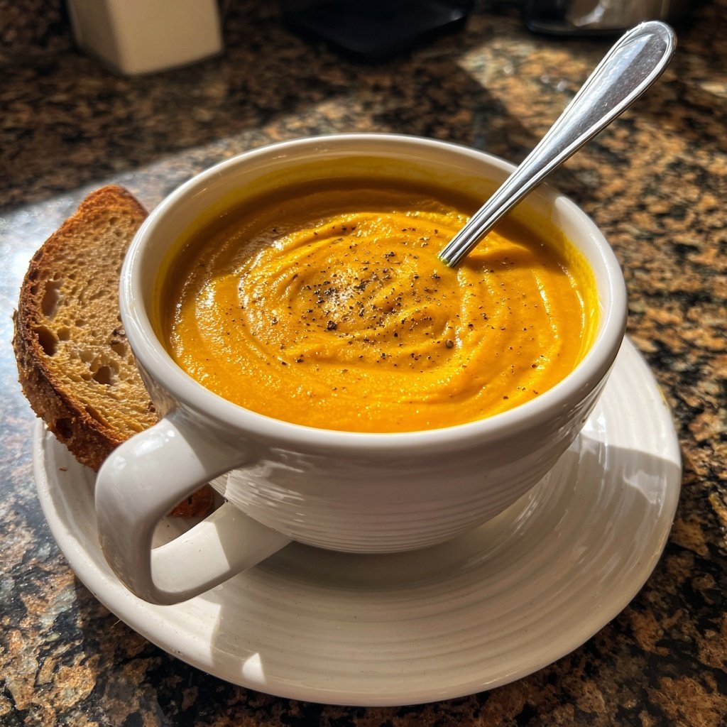 Carrot Parsnip Ginger Root Soup