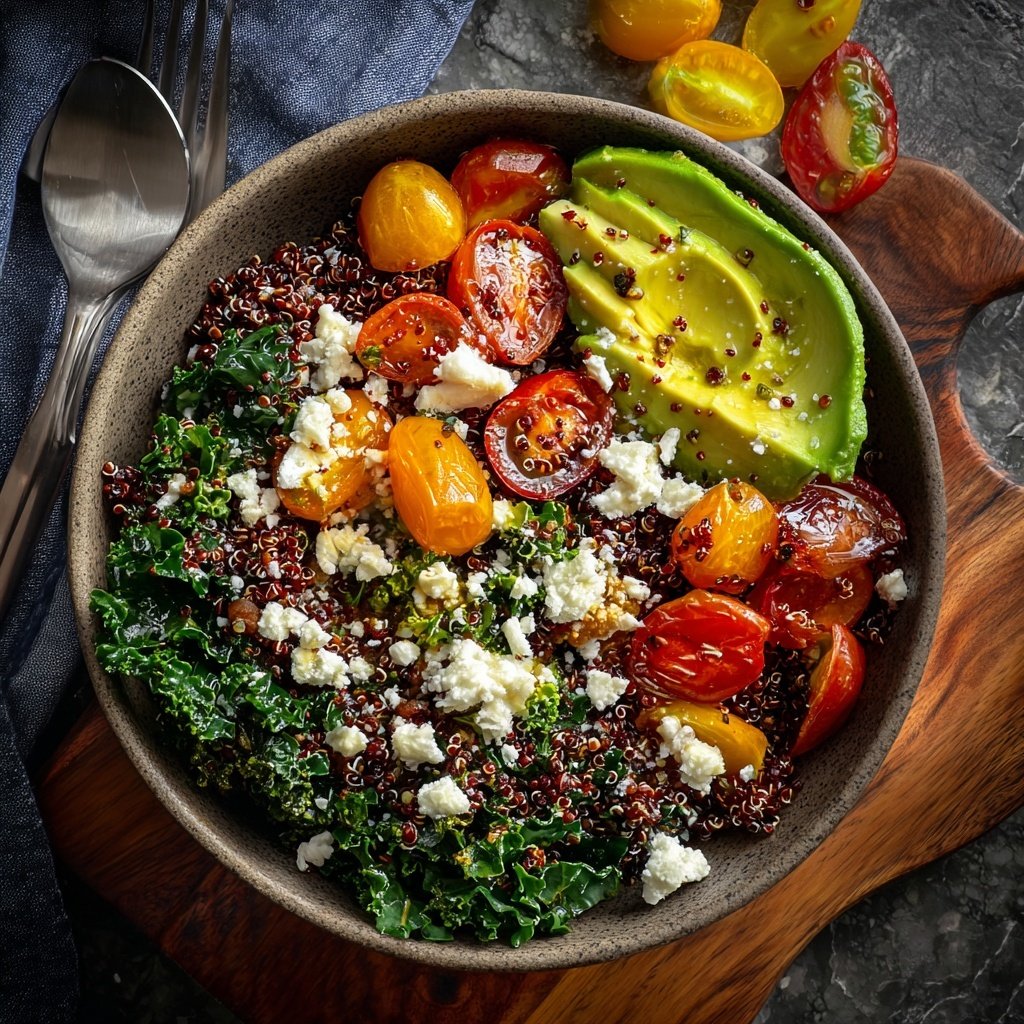 High-Protein Quinoa & Kale Bowl