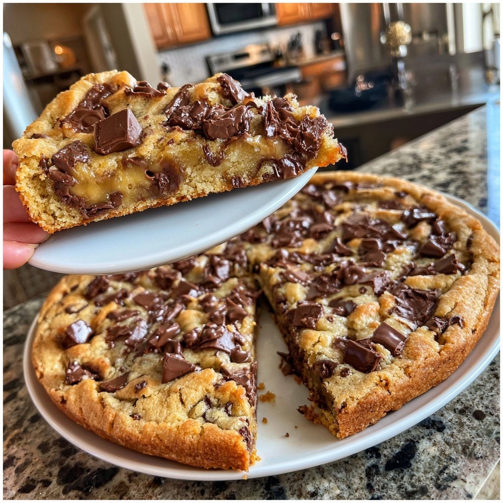 Best Giant Chocolate Chip Cookie