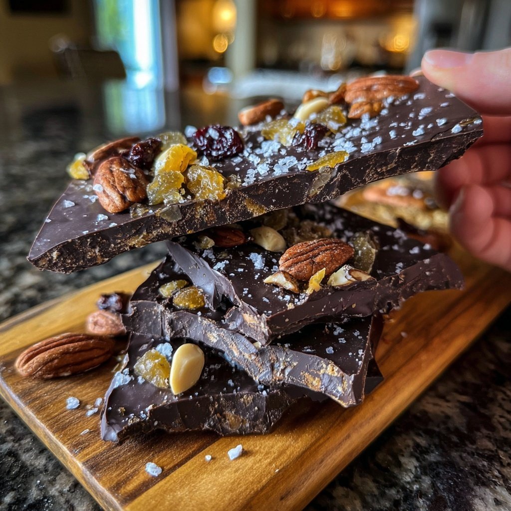 Dark Chocolate Bark Medley