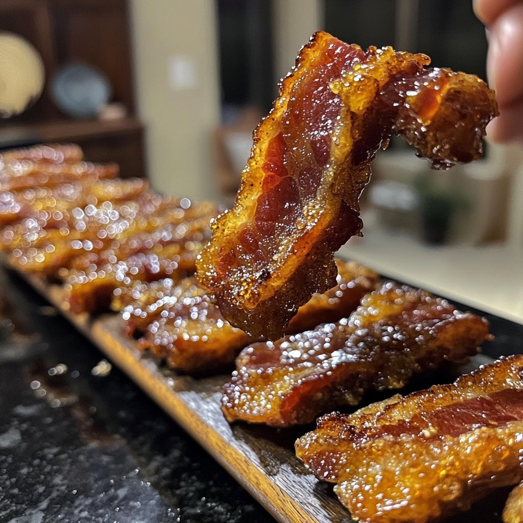 Candied Bacon Smokies
