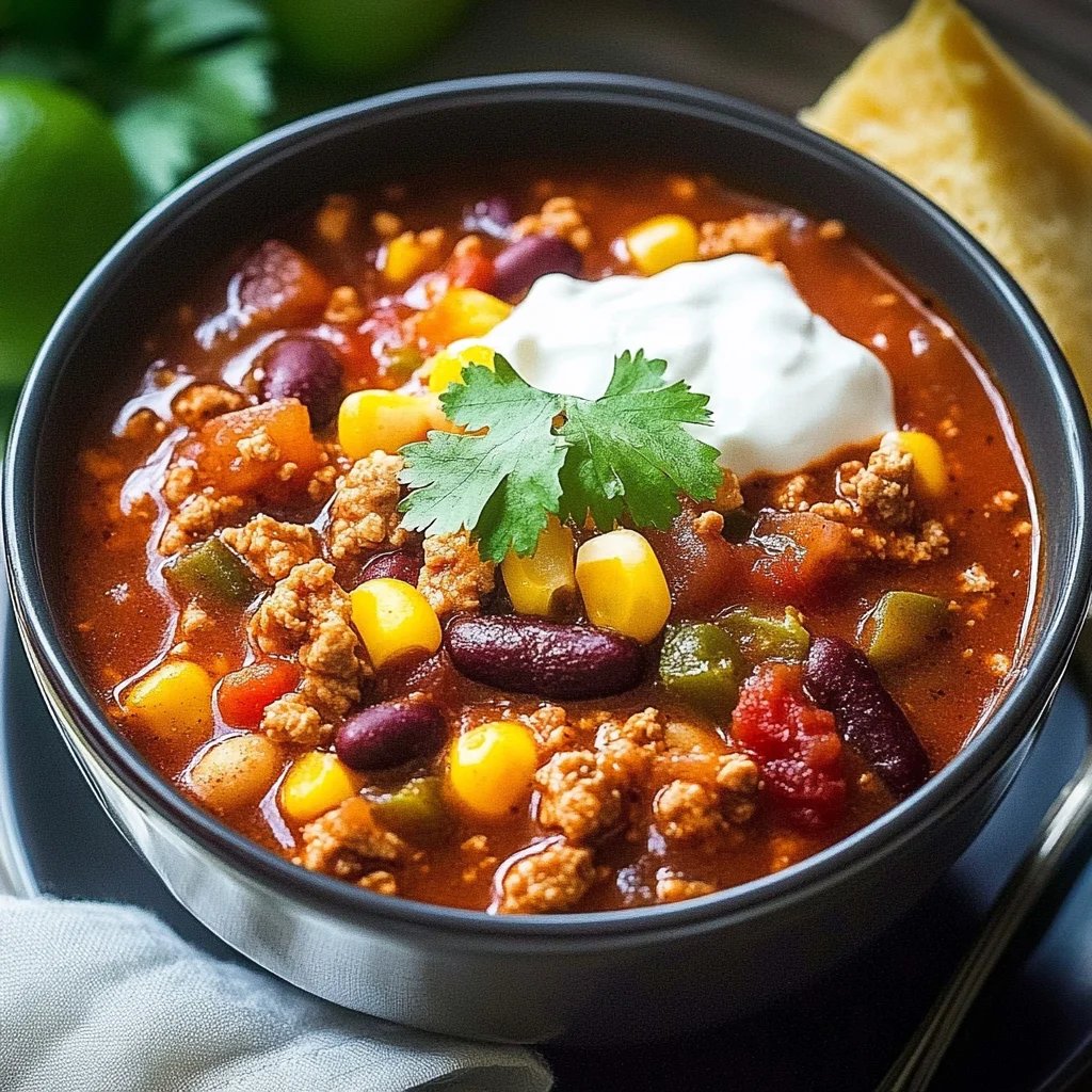 Healthy & Easy Turkey Chili