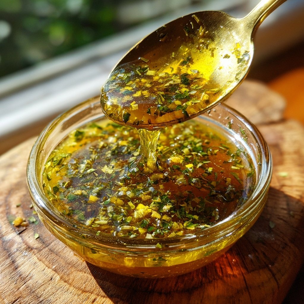 Lemon Oregano Greek Style Vinaigrette