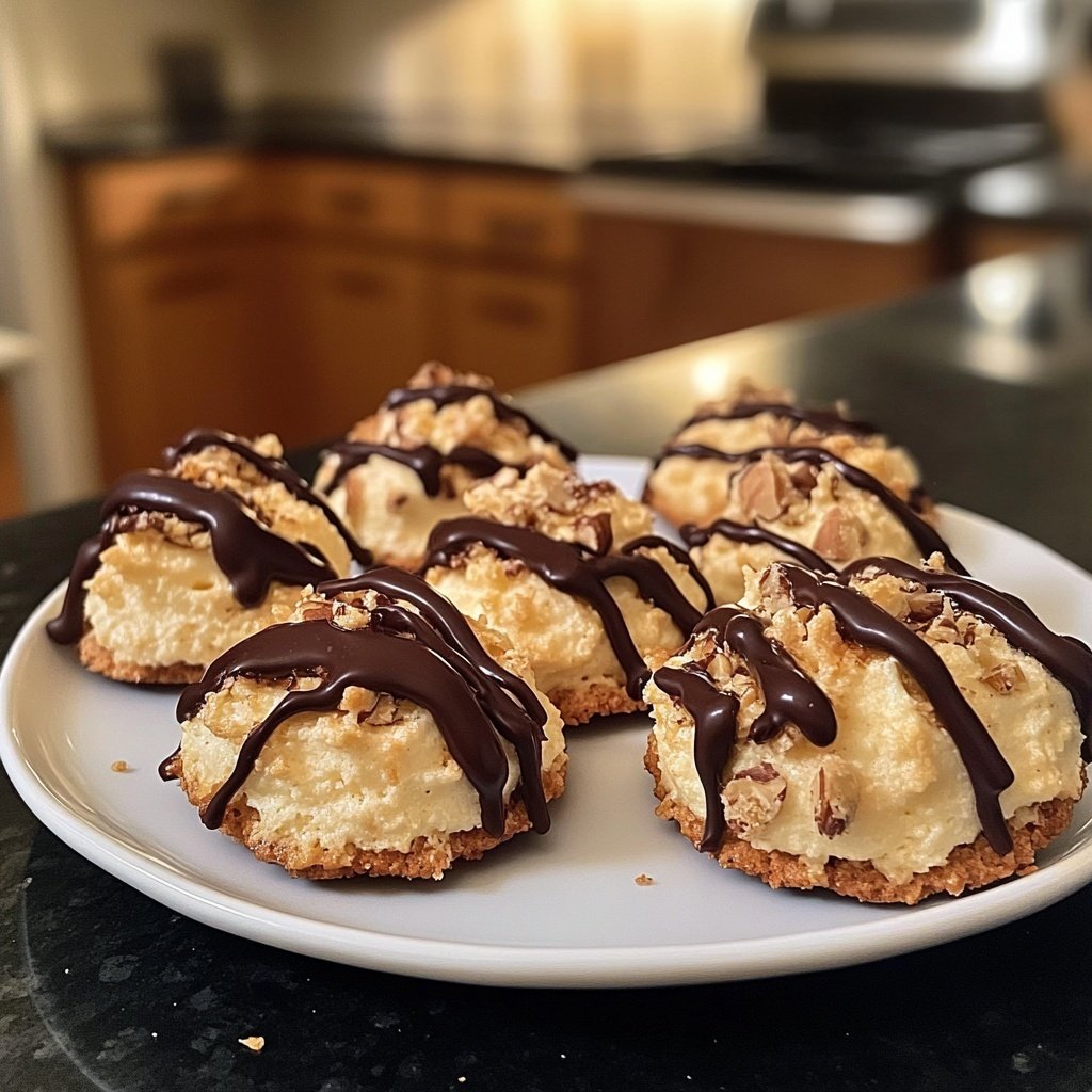 Nutty Hazelnut Macaroon Cookies