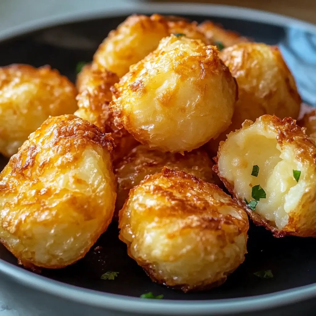 Crispy Mashed Potato Cheese Puffs: An Incredible 7-Step Recipe
