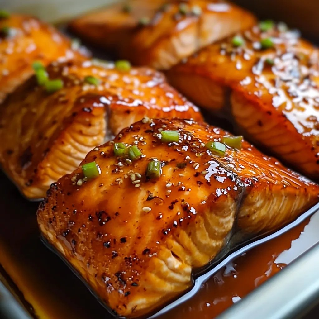Orange Glazed Salmon