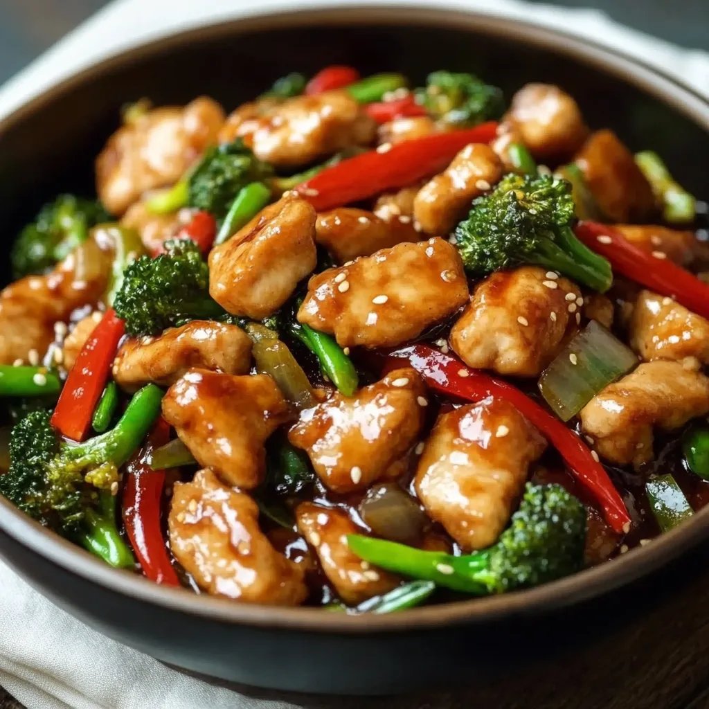 Stir Fry Teriyaki Chicken