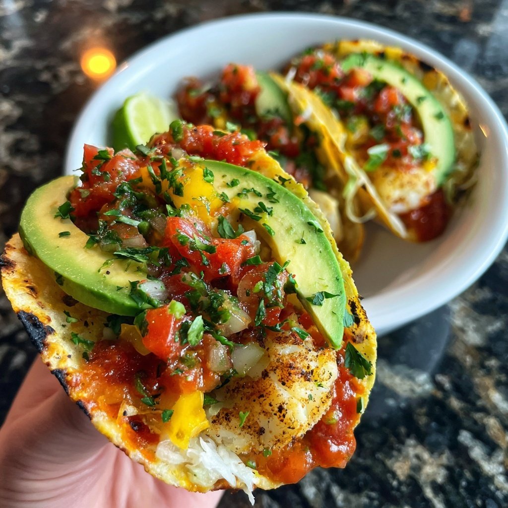 Air Fryer Fish Taco Bowls