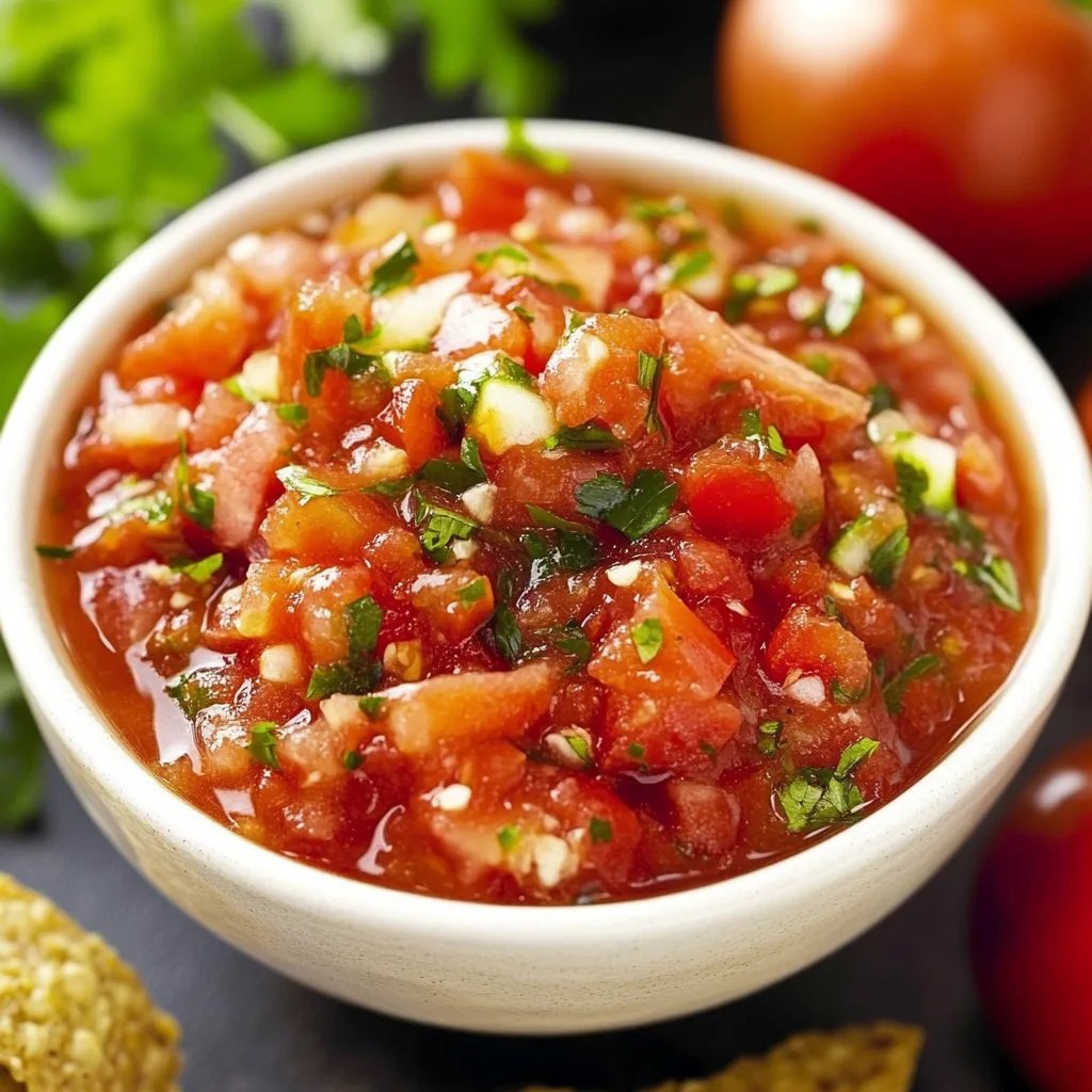 Homemade Salsa with Fresh Tomatoes: An Incredible Ultimate Recipe