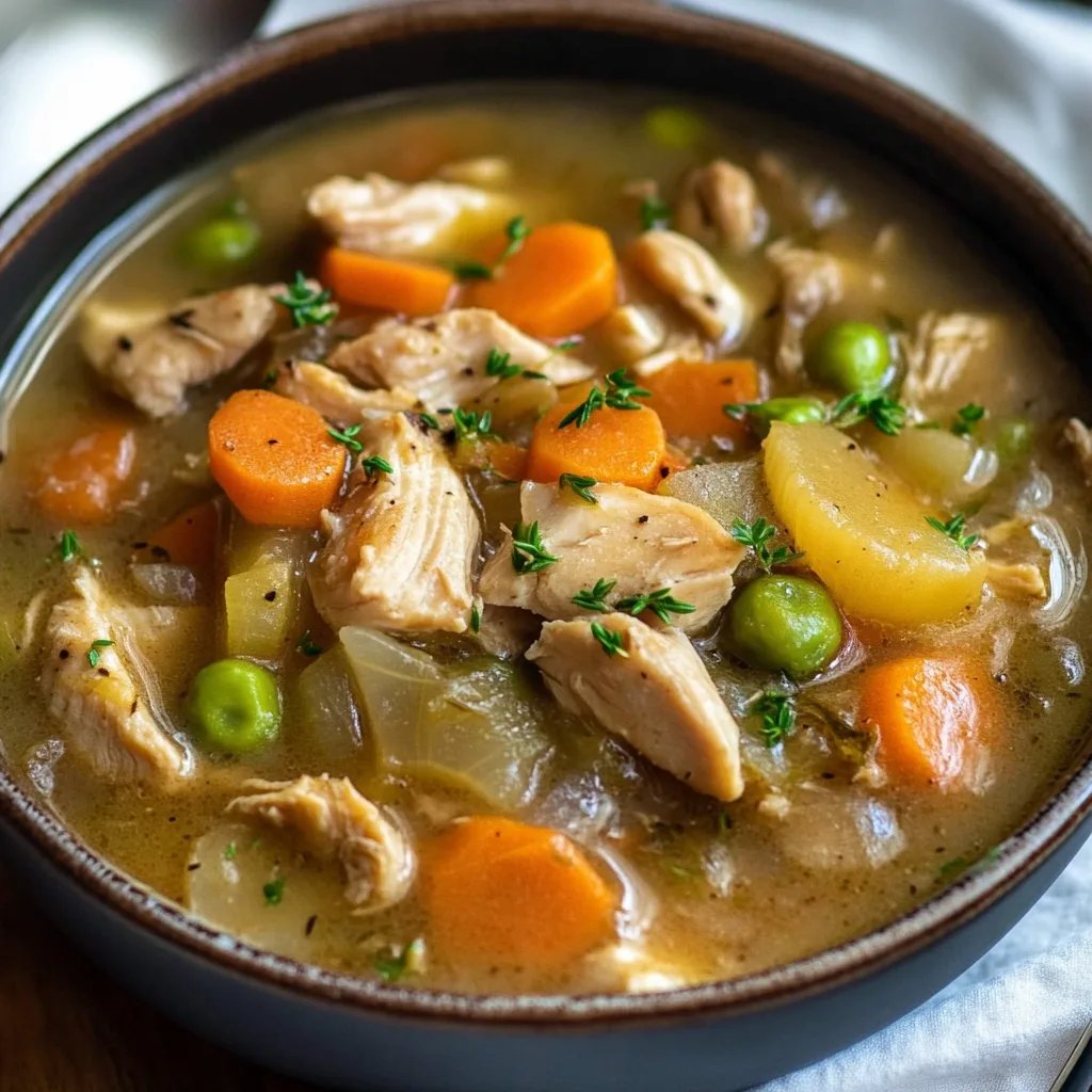 Slow Cooker Chicken Stew
